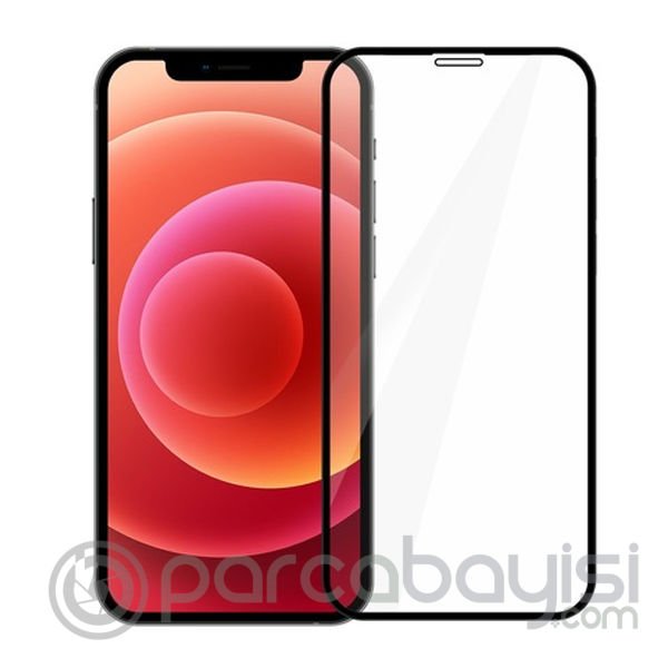 BEST iPhone 12 Pro Max 6.7 9H 3D Tempered Full Cam Ekran Koruyucu