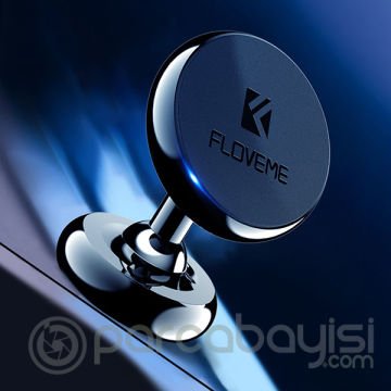 Floveme Mıknatıslı 360 Derece Donerli Araç Telefon Tutucu