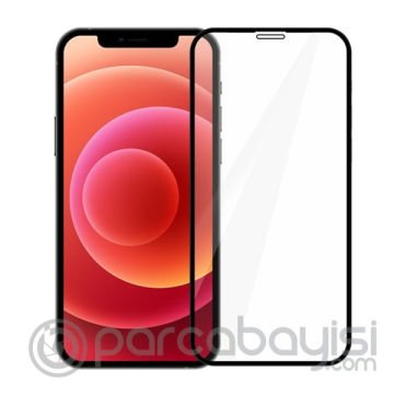 BEST iPhone 12 Mini 5.4 9H 3D Tempered Full Cam Ekran Koruyucu