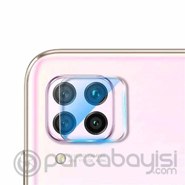 Huawei P40 Lite Tempered Cam Kamera Koruyucu
