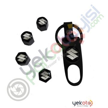 Suzuki Metal Anahtarlık Ve Sibop Kapak Seti 1.Kalite