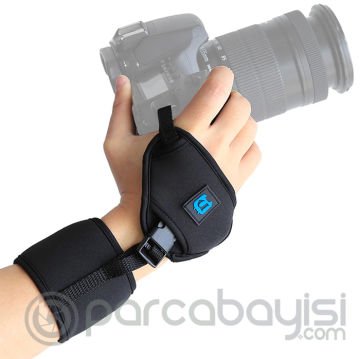 PULUZ Yumuşak Kumaş Neopren SLR-DSLR Kamera El Bilek Kemeri