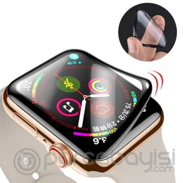 ALLY Apple Watch 1,2,3 42mm 3D Kavisli Full PMMA Ekran Koruyucu