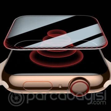 ALLY Apple Watch 1,2,3 42mm 3D Kavisli Full PMMA Ekran Koruyucu