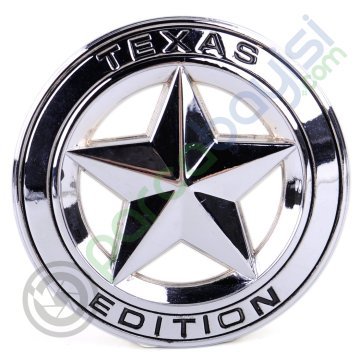 Texas Edıtıon 3D Metal Amblem Logo Stıcker