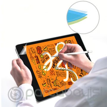 ALLY İPad Mini 5-4 Paper Like Film Darbe Emici Pet Ekran Koruyucu