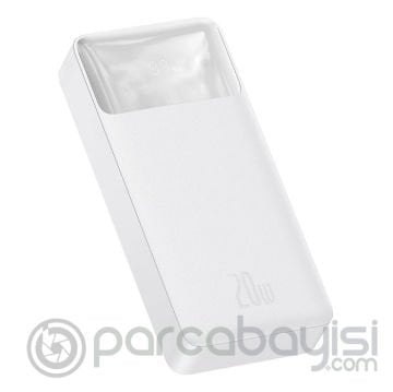 Baseus BiPow 20000 mAh 20W Hızlı Şarj Powerbank Taşınabilir Hızlı Şarj Cihazı