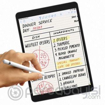 ALLY İPad Pro-Air 3,10.5 İnch Paper Like Film Darbe Emici Pet Ekran Koruyucu