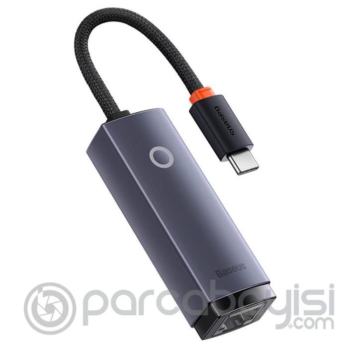 Baseus Lite Series 100Mbps Type-C to RJ45 Ethernet LAN Port Adaptör