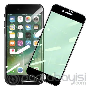 ALLY İPhone 8 Plus 7 Plus Anti -Blue Green Light Göz Korumalı Tempered Full Ekran Koruyucu