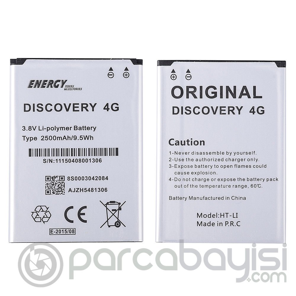 General Mobile Discovery One 4g  Pil Batarya