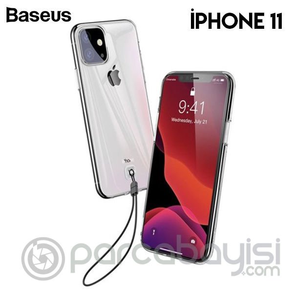Baseus Transparent Key İPhone 11 6.1inch（2019） Şeffaf Silikon Kılıf