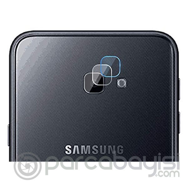 Ally Galaxy J4+ Plus Kamera Lens Koruyucu Kırılmaz Cam