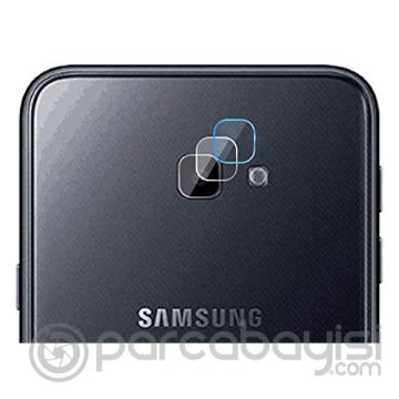 Ally Galaxy J4+ Plus Kamera Lens Koruyucu Kırılmaz Cam