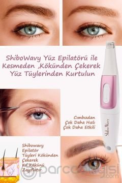Shibo Wavy Profesyonel Yüz Epilatörü ve Yüz Temizleme Fırçası