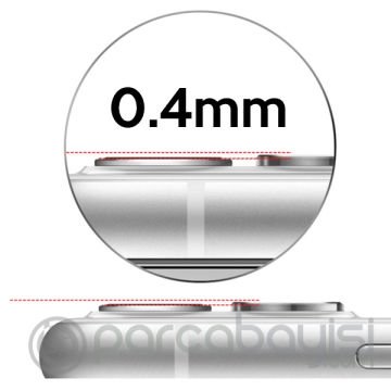 ALLY İPhone 11  6.1 3D  Metal Çerçeveli Kamera Lens Koruyucu