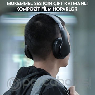 Baseus Encok D07 Mega bas Kablosuz kulaklık Bluetooth 5.0