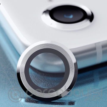 iPhone SE3-SE2 İPhone 8-7 Kamera Lens Koruyucu Alüminyum + Cam
