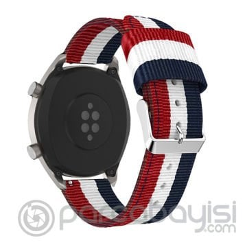 22MM Gear S3 Watch 4 -GT2 GT2E 46MM Kayış Kordon Nylon Watch 3 45MM