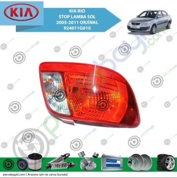 Kia Rio Stop Lamba Sol N/B Orjinal | 924011G010