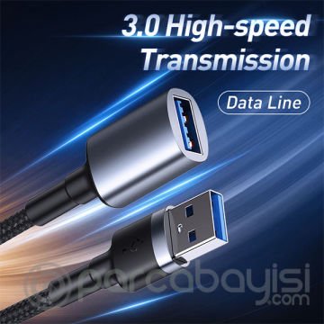 Baseus cafule Cable USB3.0 Male TO USB3.0 2A 1m Usb Uzatma Kablosu