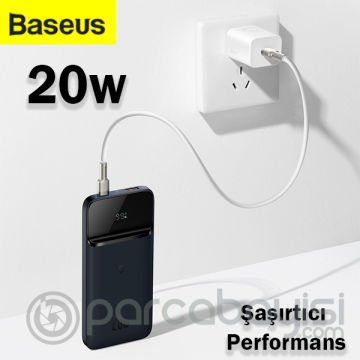 BASEUS Magnetic Wireless 10000mAh 20W Hızlı Şarj Powerbank Taşınabilir Hızlı Şarj Cihazı