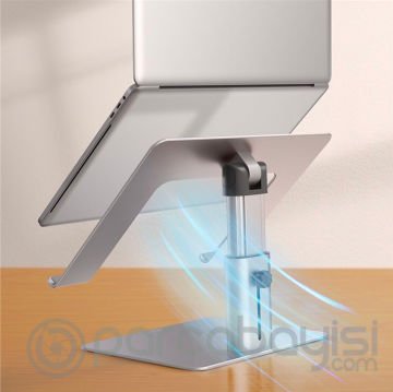 Baseus Ayarlanabilir Yükseklik Metal Tablet - Laptop Dizüstü Bilgisayar Standı