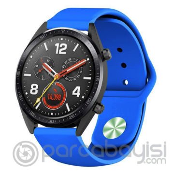 20MM Galaxy Watch 42MM- Active 1-2- S2 Classic Kayış Kordon Silikon