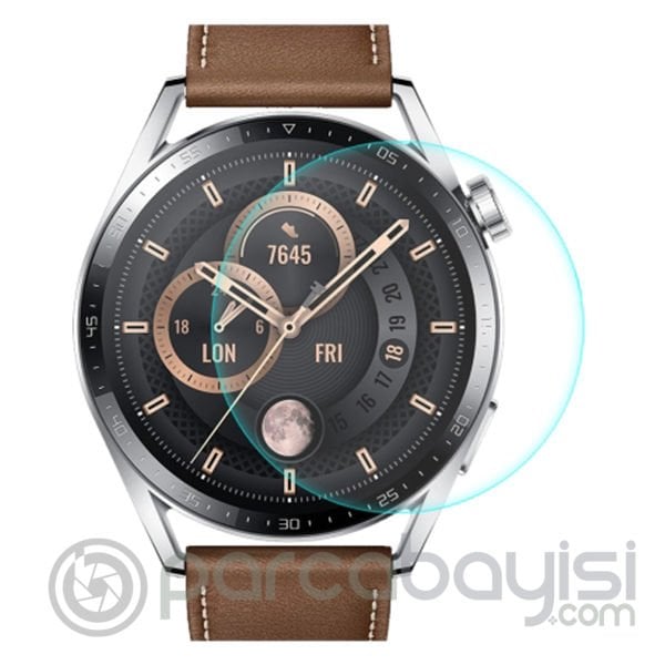 Huawei Watch GT3 46mm Tempered Kırılmaz Cam Ekran Koruyucu