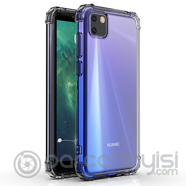 Huawei Y5p Anti-Drop Darbe Emici Silikon Kılıf Shockproof kılıf