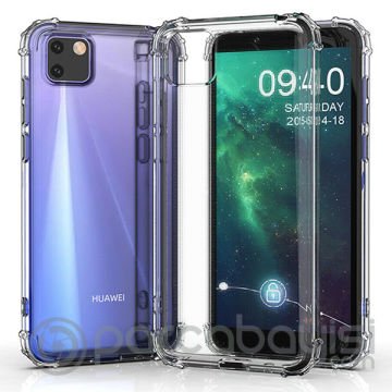 Huawei Y5p Anti-Drop Darbe Emici Silikon Kılıf Shockproof kılıf