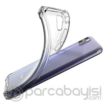 Huawei Y5p Anti-Drop Darbe Emici Silikon Kılıf Shockproof kılıf