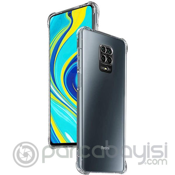 Xiaomi Redmi Note 9 Pro-Note 9S Anti-Drop Darbe Emici Silikon kılıf Shockproof kılıf