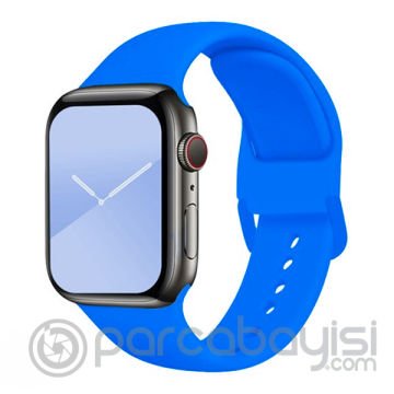 Ally Apple Watch 7-8 41mm 6-5-4- 40mm Silikon Kordon Kayış 3-2-1 38mm