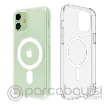ALLY iPhone 12 - 12 Pro 6.1inç Magsafe Uyumlu Manyetik Kılıf