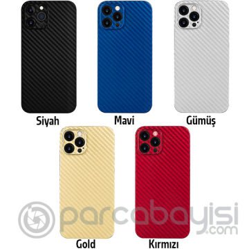 ALLY İPhone 12 Pro Luxury Renkli Tempered Arka Koruma Kamera Koruma