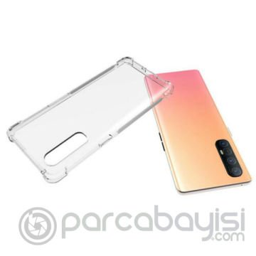 Oppo Reno 3 Pro Anti-Drop Darbe Emici Silikon kılıf Shockproof kılıf