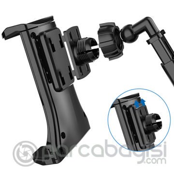 Ally PB-46E Telefon, Tablet Tutucu 360° Ayarlanabi̇li̇r Konforlu Masa Standı