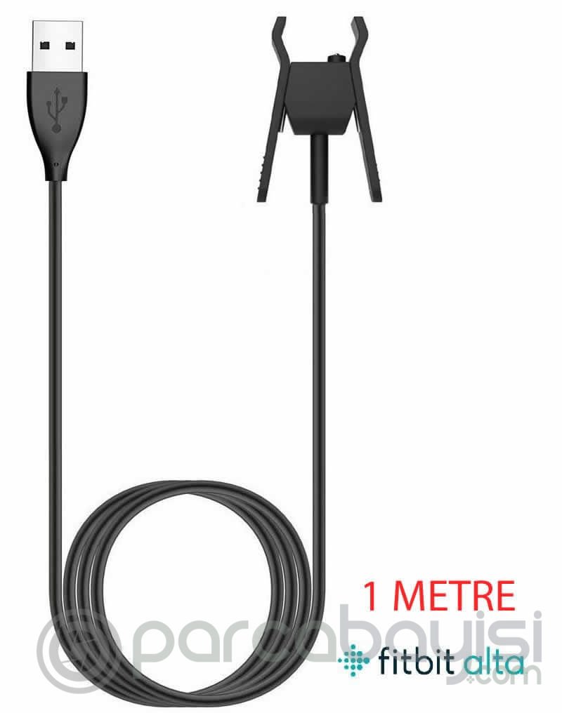 Fitbit Alta Şarj Kablosu Cihaz Kiti Reset Tuş (1metre)