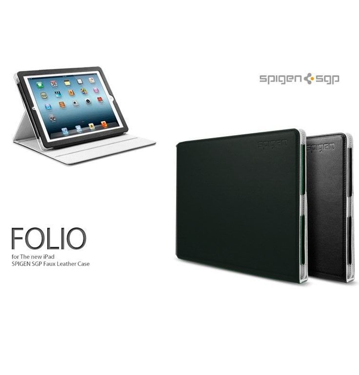 iPad Deri Kılıf (SPIGEN SGP Folio Series)