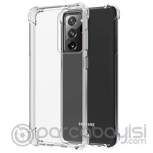 Ally SM Galaxy Note 20 Ultra  Anti-Drop Darbe Emici Silikon kılıf Shockproof kılıf