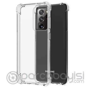 Ally SM Galaxy Note 20 Ultra  Anti-Drop Darbe Emici Silikon kılıf Shockproof kılıf