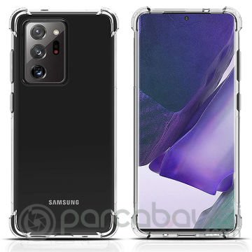 Ally SM Galaxy Note 20 Ultra  Anti-Drop Darbe Emici Silikon kılıf Shockproof kılıf