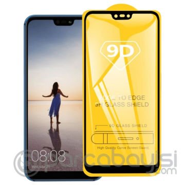 ALLY OPPO Realme C11 9D Full Glue Tempered Cam Ekran Koruyucu