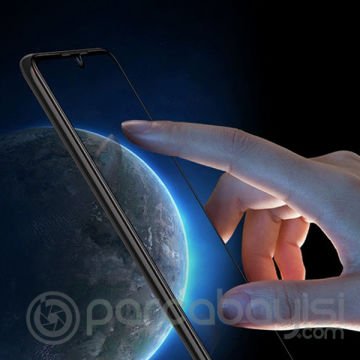 ALLY OPPO Realme C11 9D Full Glue Tempered Cam Ekran Koruyucu