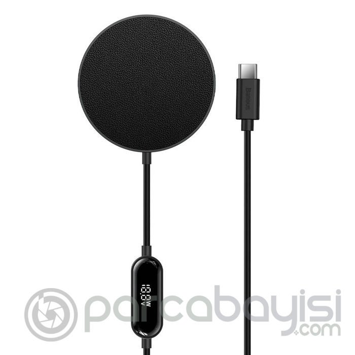 Baseus Simple Mini2 Wireless 15W Manyetik Kablosuz Şarj Aleti