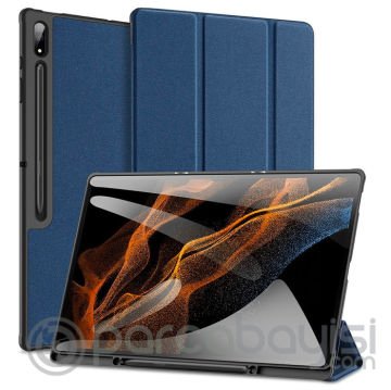 Dux Ducis Samsung Galaxy Tab S8 Ultra (X900-X906) Kılıf Kalem Bölmeli Standlı Domo Series