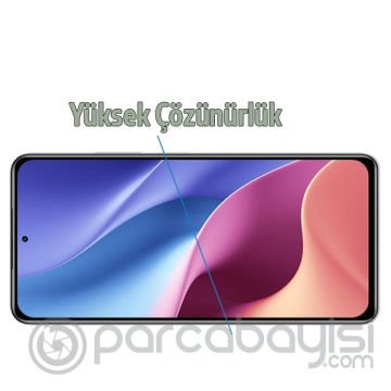 Xiaomi Redmi K40-K40 Pro  Full Glue Tam Kaplama Ekran Koruyucu