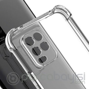 Xiaomi Mi 10 Lite Kamera Koruma Anti-Drop Silikon Kılıf Shockproof kılıf