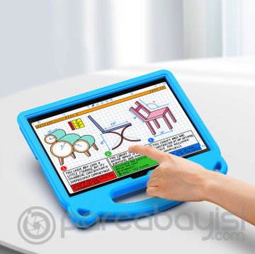 Dux Ducis Panda SM Tab A8 2021 10.5 (X200-X205) Kılıf Çocuk Shockproof Standlı Taşınabilir